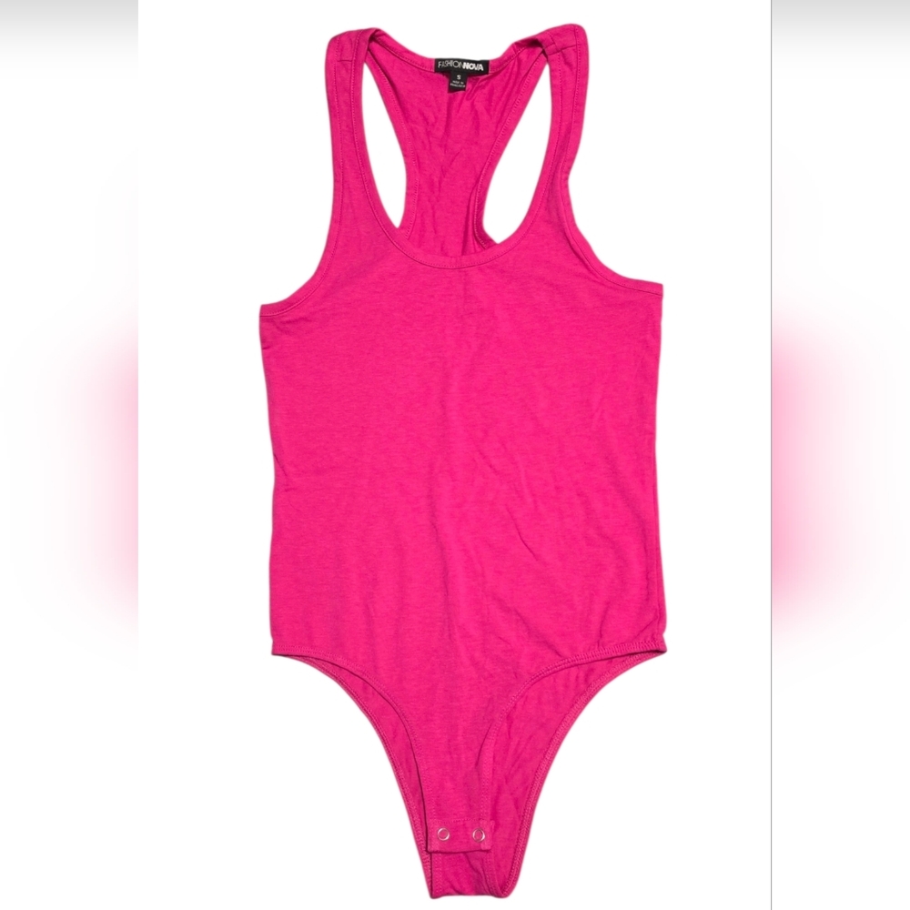 Fashion Nova Pink Bodysuit